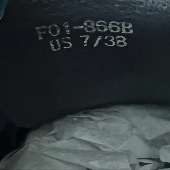 New Men’s Brown Leather Oxford Dress Shoes sz 7 / 38 - Picture 12 of 13